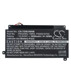Batterie für Toshiba CB35-A3120 Laptop - 10,8V (kompatibel)