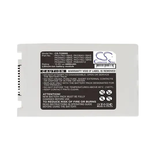 Batterie für Toshiba DynaBook SS M3 Laptop - 10,8V (kompatibel)