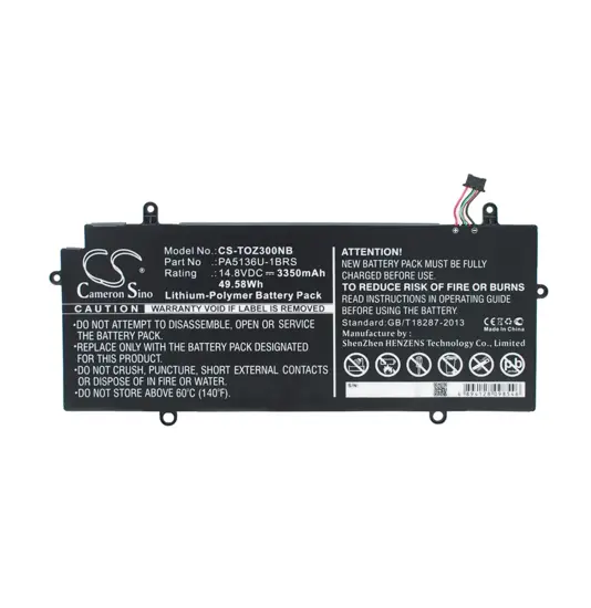 Batterie für Toshiba Portege Z30 Laptop - 14,8V (kompatibel)