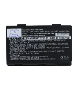 Batterie für Toshiba Satellite M30X Laptop - 14,8V (kompatibel)