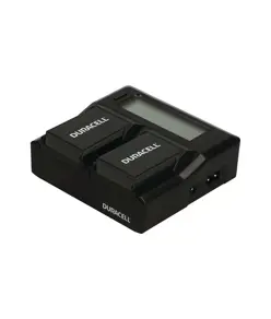 Batterioplader til Canon LP-E10 med 2 ladekanaler duracell