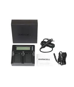 Batterioplader til Canon LP-E8 med 2 ladekanaler duracell