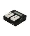 Batterioplader til Canon LP-E8 med 2 ladekanaler duracell