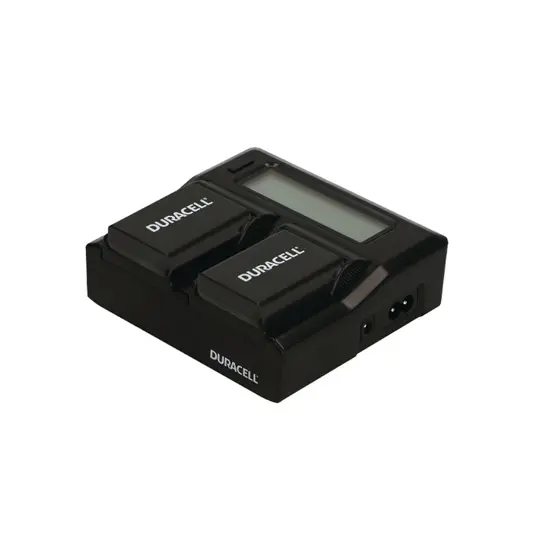 Batterioplader til Nikon EN-EL14 med 2 ladekanaler duracell