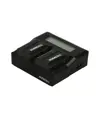 Batterioplader til Panasonic CGA-S006 med 2 ladekanaler duracell