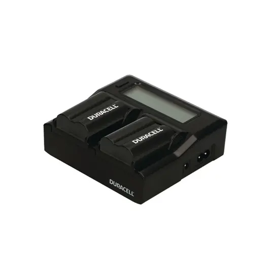 Batterioplader til Panasonic CGA-S006 med 2 ladekanaler duracell