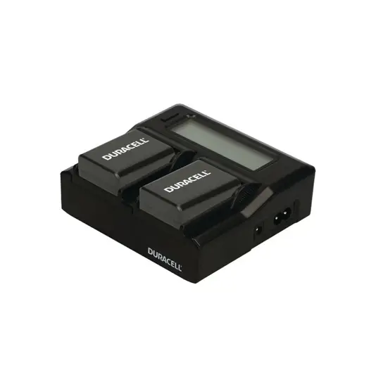 Batterioplader til Sony NPFW50 med 2 ladekanaler duracell