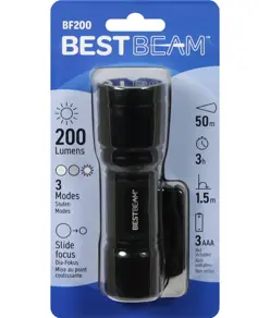 BF200 Torcia - 200 lm Best Beam