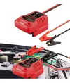 Caricabatterie di emergenza per la batteria di avviamento da 12 V, utilizzando la batteria al litio Worx da 18-20 V.