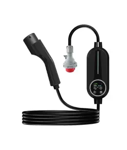 Caricabatterie portatile per auto elettriche di tipo 2 - 16A - 11kW - 10m