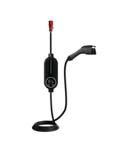 Caricatore portatile di tipo 2 per auto elettriche - 32 A - 22 kW - 5 m