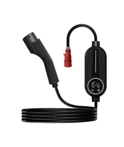 Caricatore portatile per auto elettrica di Tipo 2 con app - 16A - 11kW - 10m