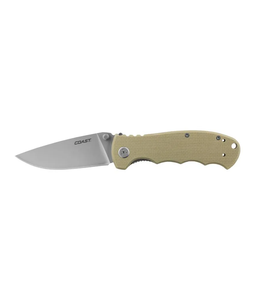 coltello DX356 Coast, lama obliqua da 89 mm - realizzata in acciaio inossidabile