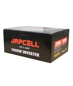 Convertitore Japcell per auto da 12V a 230V 1000W / 2000W sinusoidale modificato Japcell