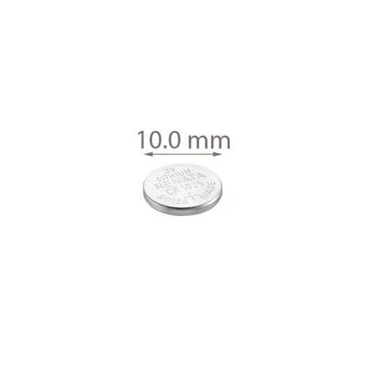 CR1025 (1 Stück) - Lithium-Knopf-Zelle Renata