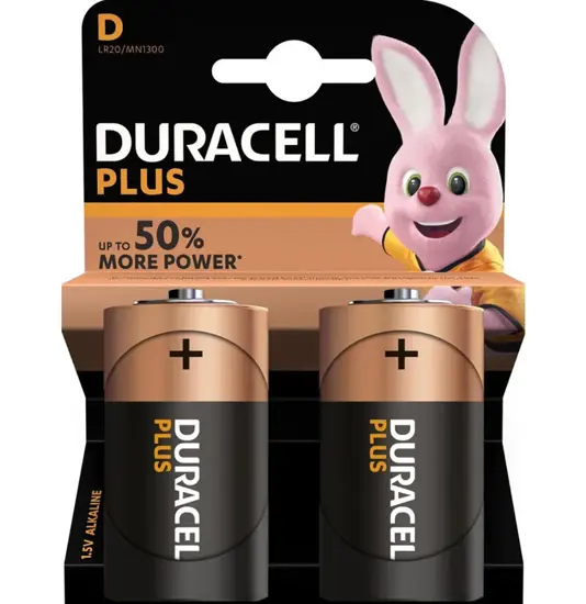 D / MN1300 / MONO PLUS (2 stk.) duracell
