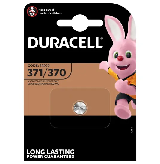 D371 / D370 - urbatteri (1 stk.) duracell