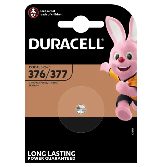 D377 - urbatteri (1 stk.) duracell