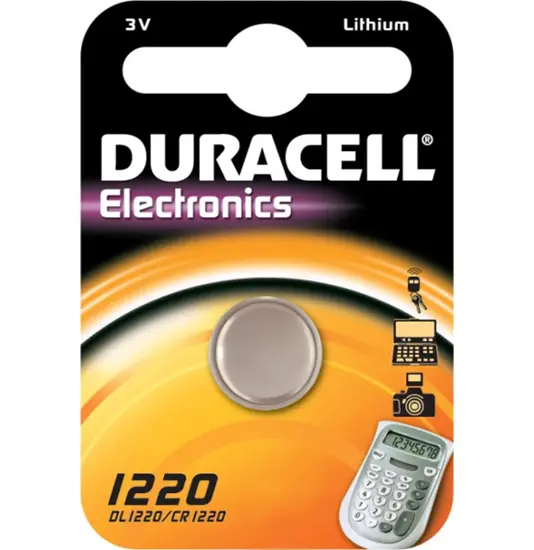 DL1220 / CR1220 knapcelle (1 stk.) duracell