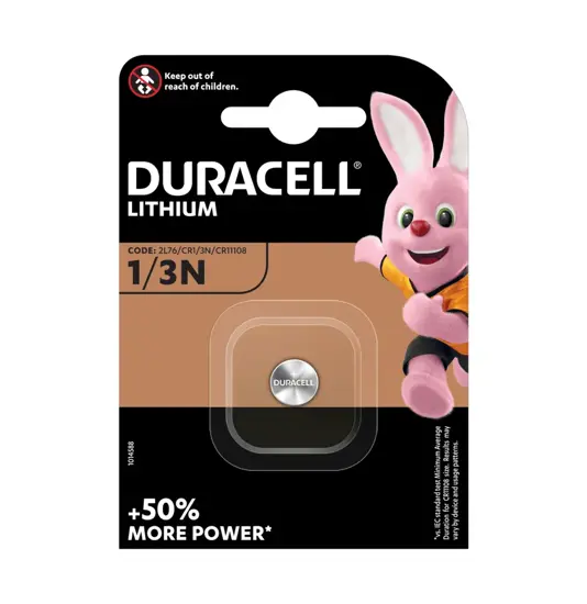 DL1/3N / CR1/3N batteri (1 stk.) duracell