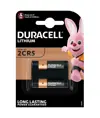 DL245 / 2CR5 - fotobatteri 6V duracell