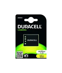 DR9664 kamerabatteri til Olympus Li-40B, Nikon EN-EL10 duracell