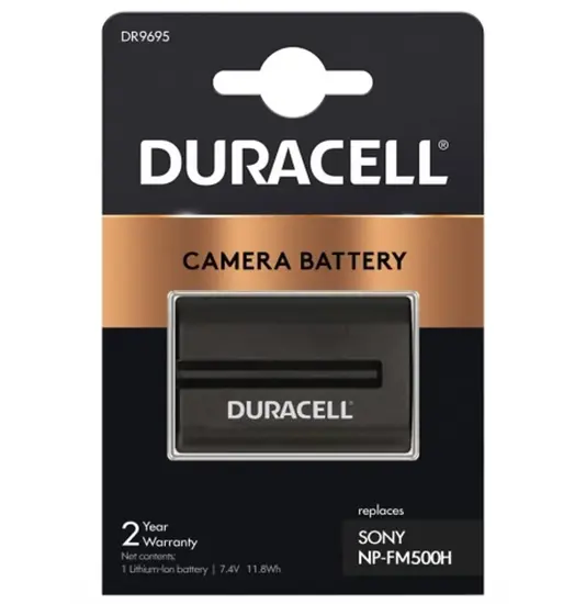 DR9695 kamerabatteri til Sony NP-FM500H duracell
