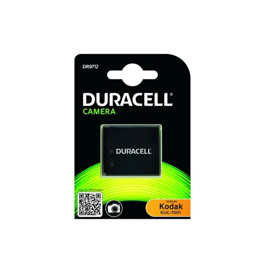 DR9712 kamerabatteri til Kodak KLIC-7001 duracell