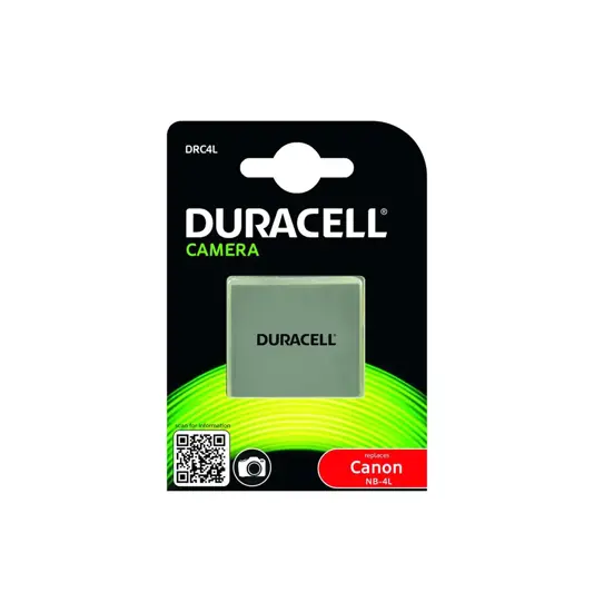 DRC4L kamerabatteri til Canon NB-4L duracell
