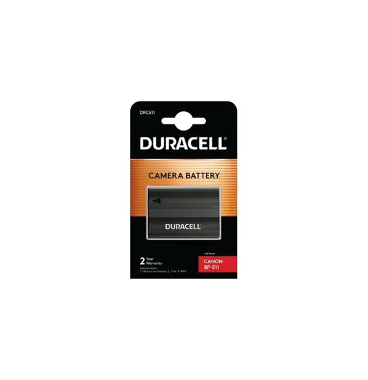 DRC511 kamerabatteri til Canon BP-511 og BP-512 duracell