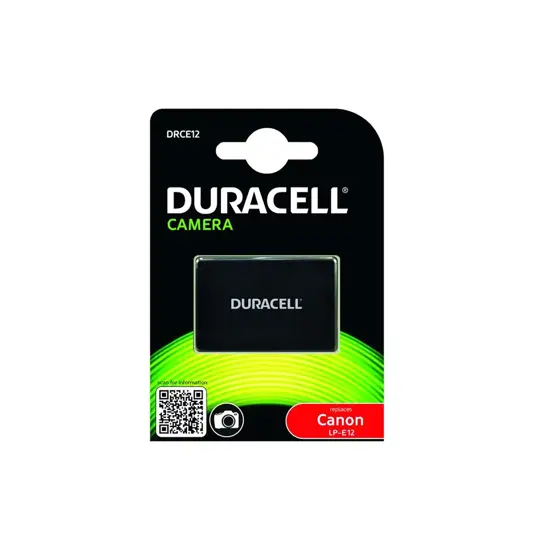 DRCE12 kamerabatteri til Canon LP-E12 duracell
