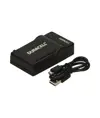 DRO5940 Batterilader Til Nikon EN-EL10, Kodak KLIC-7006, Olympus LI-40B, LI-42B duracell