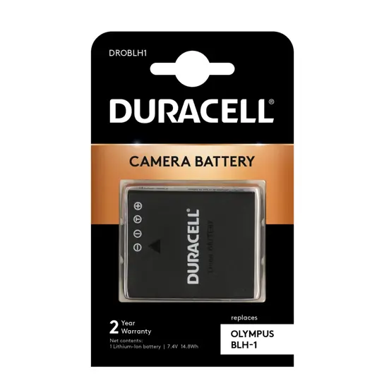 DROBLH1 Kamera-Akku für Olympus E-M1X (kompatibel) duracell