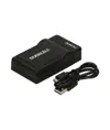 DRP5953 Batterilader Til Panasonic DMW-BCF10E, DMW-BCG10, DMW-BCJ13E duracell
