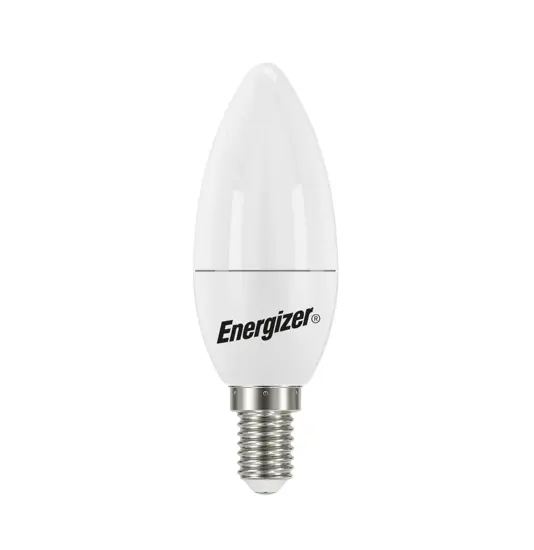 Energizer E14 Lampadina LED 5,9W (470lm), 2700K, Bianco caldo, Opale