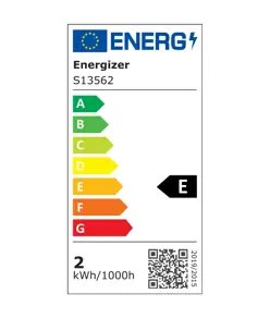 Energizer E14 LED lampadina a incandescenza 2W (240lm), 3000K, bianco caldo, 2 pezzi