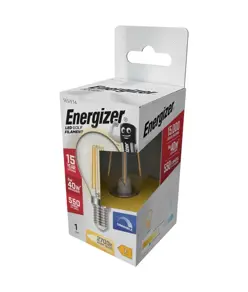 Energizer E14 LED lampadina a incandescenza 5W (550lm), 2700K, bianco caldo, dimmerabile