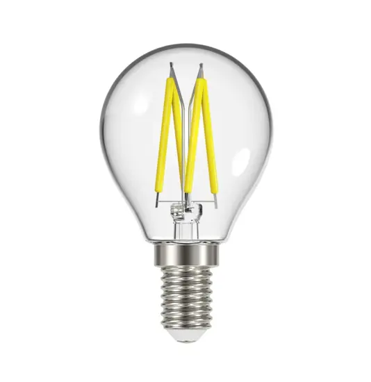 Energizer E14 LED lampadina a sfera 4W (470lm), 2700K, Bianco caldo