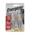 Energizer E14 LED lampadina per cappa da cucina 4W (440lm), 3000K, bianco caldo, 2 pz.