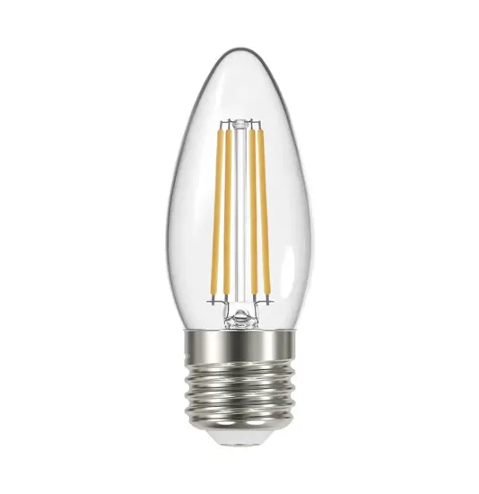 Energizer E27 Lampadina a incandescenza LED 5W (550lm), 2700K, bianco caldo, dimmerabile