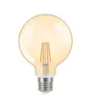 Energizer E27 lampadina LED ORO, G95, 5W (550lm), 2200K, bianco caldo