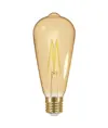 Energizer E27 LED a incandescenza GOLD, ST64, 5W (550lm), 2200K, bianco caldo