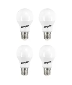 Energizer E27 LED GLS 8,5W (806lm), 3000K, bianco caldo, 4 pz.
