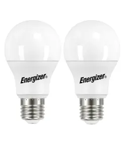 Energizer E27 LED GLS 8,8W (806lm), 3000K, bianco caldo, 2 pz.