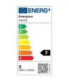 Energizer E27 LED lampadina 5W (550lm), 2200K, Bianco caldo