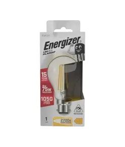 Energizer E27 LED lampadina 8W (1060lm), 2700K, Bianco caldo