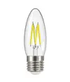 Energizer E27 LED lampadina a candela 4W (470lm), 2700K, Bianco caldo