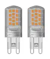 Energizer G9 Lampadina LED 1,8W (200lm), 2700K, bianco caldo, 2 pz.