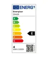 Energizer GU10 Lampadina LED 3,6W (345lm), 3000K, 36°, vetro pieno