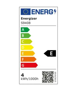 Energizer GU10 Lampadina LED 3,6W (345lm), 3000K, 36°, vetro pieno